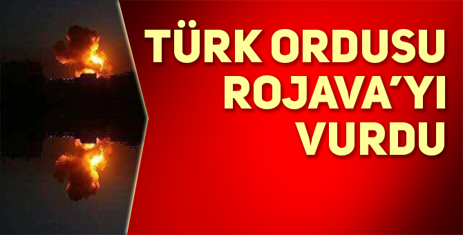 TSK’DAN SURİYE OPERASYONU