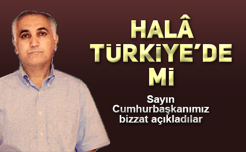 DEĞİŞİK YERLERDE GÖRÜLDÜ