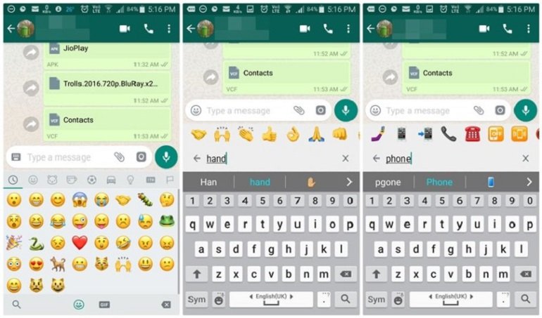 Artık WhatsApp’ta Doğru Emoji’yi Bulmak Daha Kolay