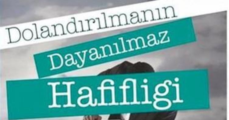 Dolandırıcılığın kitabını yazdı