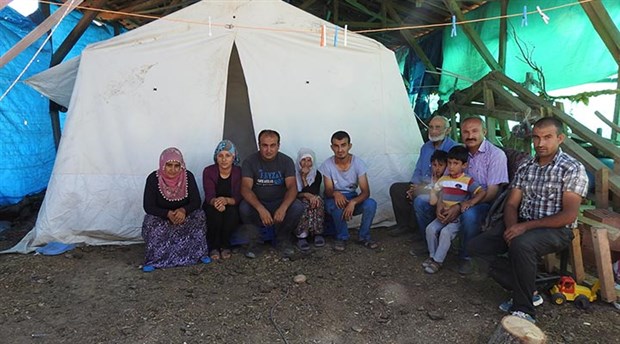 10 kişilik Avşar ailesi evsiz kaldı