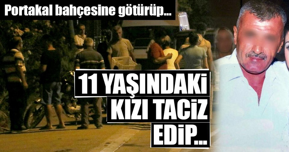11 yaşındaki kızı taciz edip intihara kalkıştı
