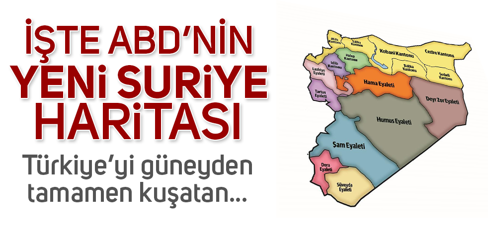 ABD YENİ HARİTA YAPTI