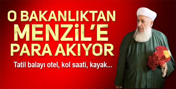 10 MİLYON TL’LİK MENZİL TARİKATI VURGUNU!