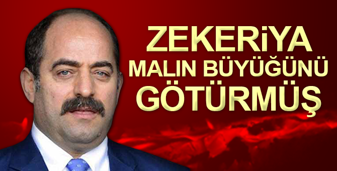 Zekeriya Öz’ün gizli serveti!