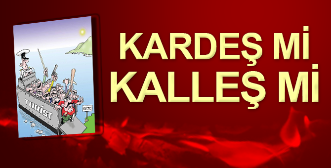 Kardeş Kıbrıs, Türkiye’yi bu karikatürle vurdu!