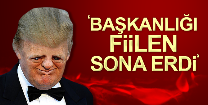Trump istifa edecek