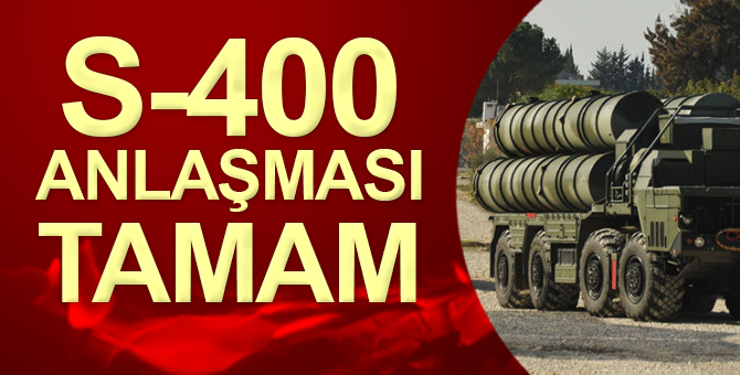 Türkiye ve Rusya S-400 anlaşmasını imzaladı