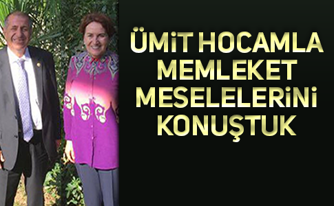 ÜMİT ÖZDAĞ İLE MERAL AKŞENER’DEN SÜRPRİZ BULUŞMA