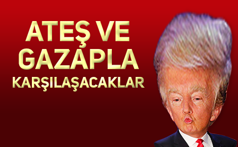 TRUMP RESMEN TEHDİT ETTİ