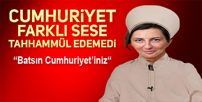 DİYANET NURAY MERT’E SAHİP ÇIKTI