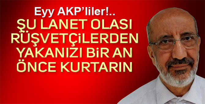 CAMİLERDE RÜŞVET PAZARLIĞI