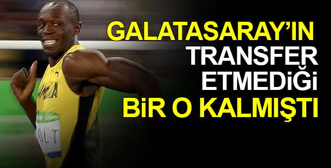 Dursun Özbek, Usain Bolt’u istiyor
