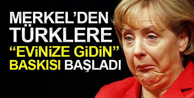 Merkel’in Türkleri geri gönderme planı