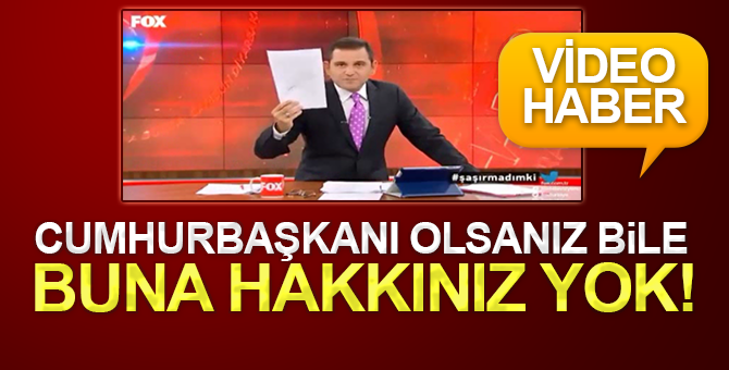Fatih Portakal’dan Erdoğan’a “Komünistler vatan hainidir” cevabı