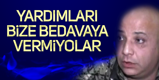 YPG’li Talal Silo: ABD yardımları bize bedava vermiyor