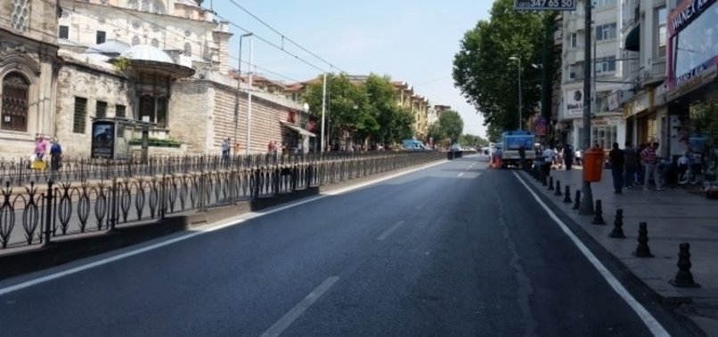 Aksaray'daki Ordu Caddesi Pazar günleri için yayalaştırıldı