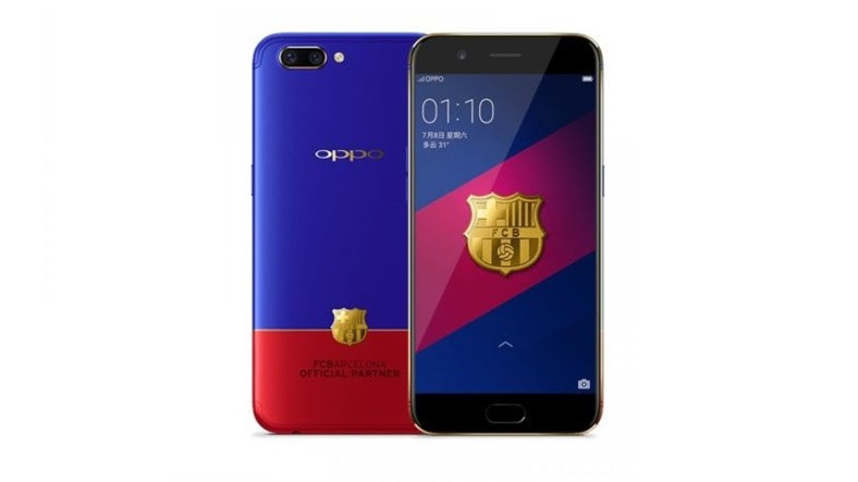 Altın FC Barcelona Logolu Oppo R11 Satışa Çıktı