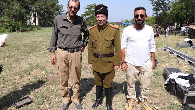 Başkan Recep Gürkan, Vecihi Hürkuş’un öğretmenini oynadı
