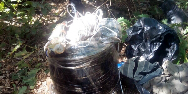 Bingöl'de PKK'nın yola koyduğu 20 kilogramlık el yapımı patlayıcıyı imha edildi
