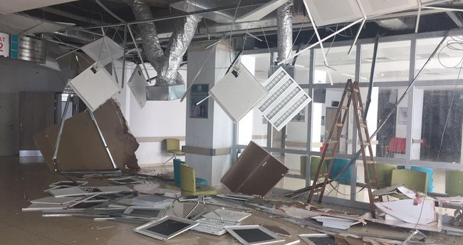Çerkezköy Devlet Hastanesi’nin çöken tavanı 1 milyon liraya yenilenecek