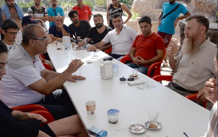 CHP’li Atıcı, ‘Militan yetiştiriliyor’ dediği kampa girdi