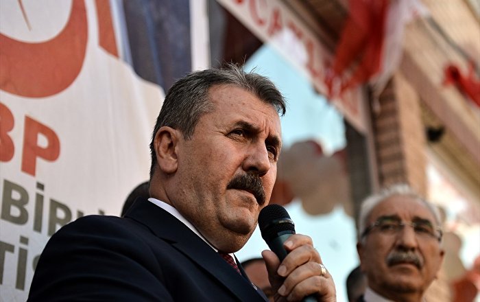 Destici: Katar’a gösterdikleri tepkiyi İsrail’e göstermiyorlar