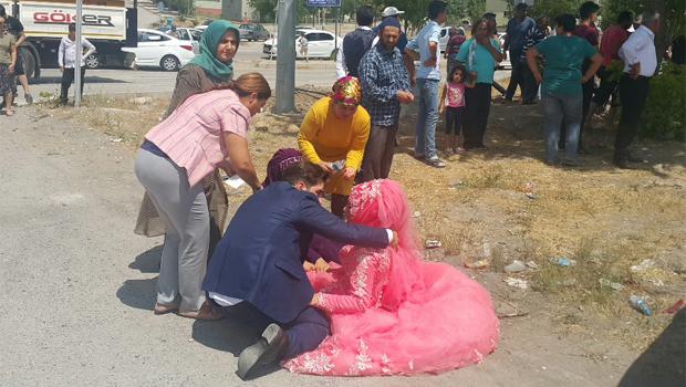 Düğün konvoyu kaza yaptı, ilk müdahale CHP’li vekillerden