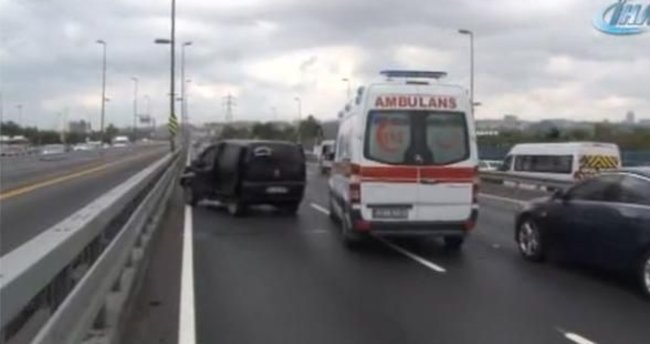 E-5’te trafiği felç eden kaza!