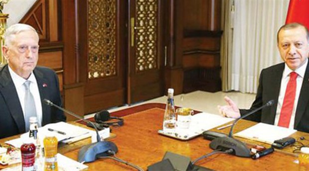 Erdoğan ABD Savunma Bakanı ile görüştü