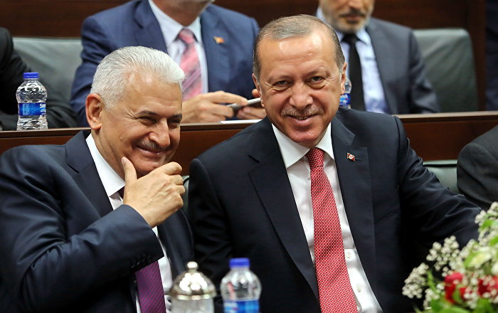 Erdoğan ve Yıldırım’ın YAŞ öncesi görüşmesi sona erdi
