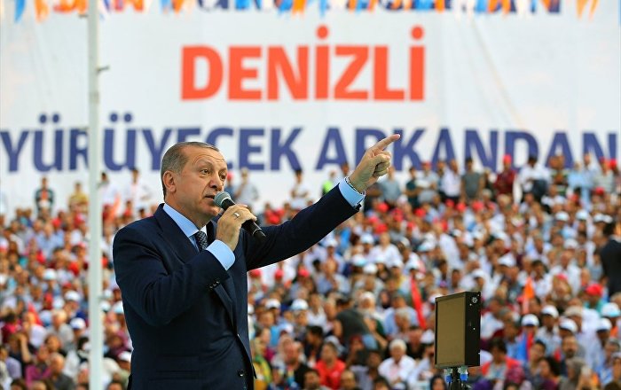 Erdoğan’dan Almanya’ya: Neymiş bize kapıları kapatacaklarmış, buradaki kapılar bize yetiyor