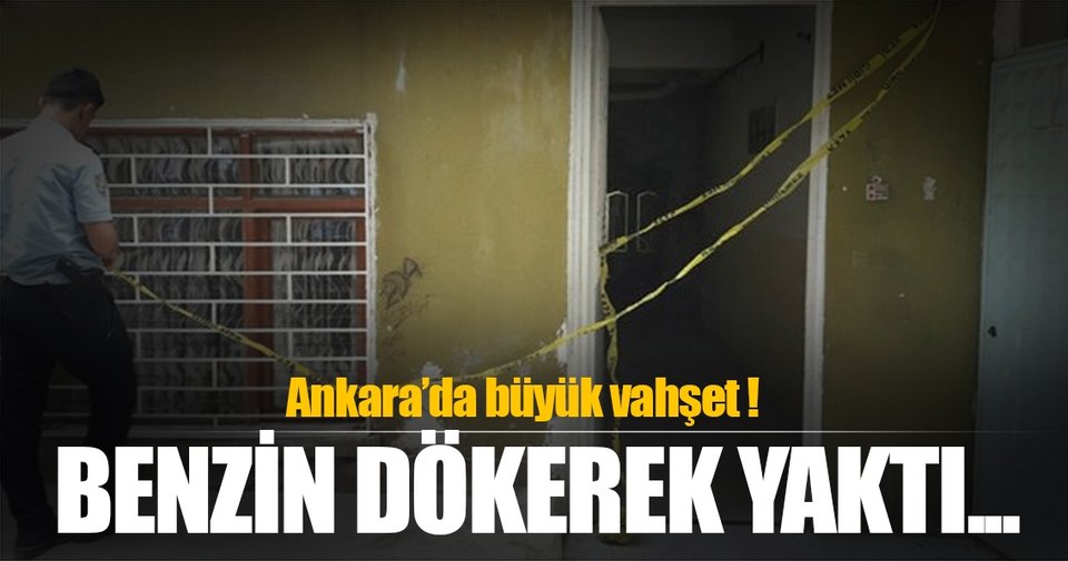 Eşini benzin dökerek yaktığı iddia edilen şüpheli gözaltında
