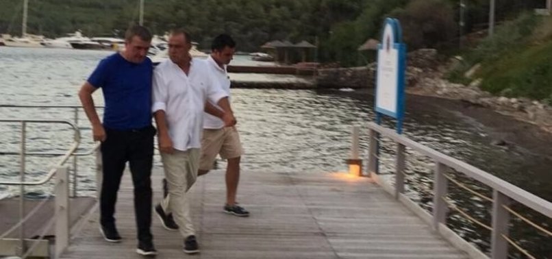 Fatih Terim ve Gheorghe Hagi'nin Bodrum'da buluştu