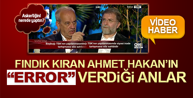 Ahmet Hakan’a ‘Askerliğini nerede yaptın’ diye sorulunca…