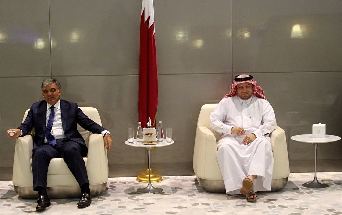 Gül’den Katar’a ‘dayanışma’ ziyareti