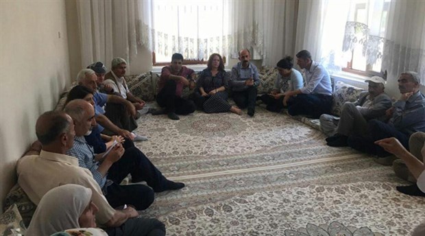 HDP’den Altınsu Köyü’ne dayanışma ziyareti