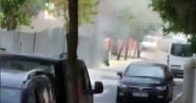 İstanbul’da metro istasyonunda patlama anı kamerada