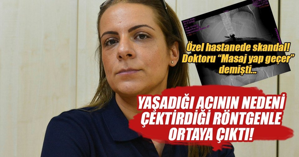 Karnında unutulan makasla 6 ay yaşadı