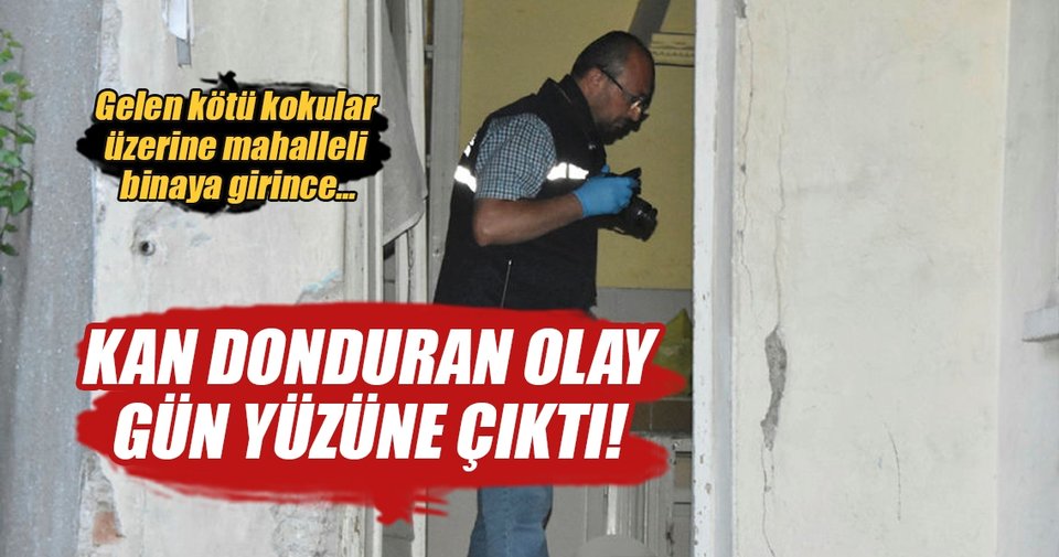 Kullanılmayan binada erkek cesedi bulundu