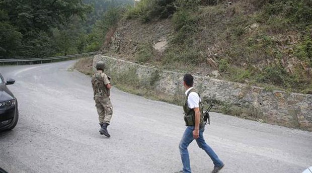 Maçka’da çatışma çıktı