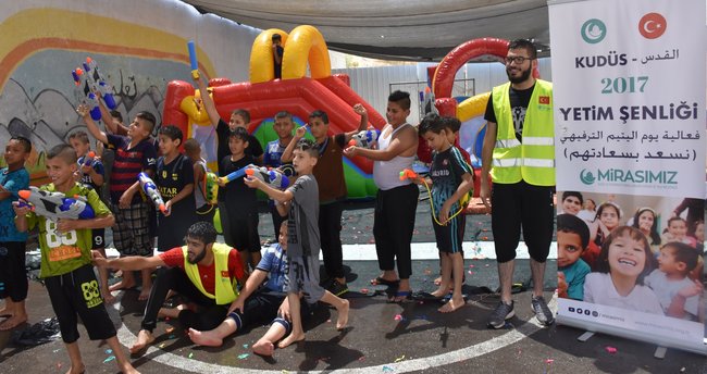 ‘Mirasımız Derneği’ Kudüslü yetim çocuklar için kamp düzenledi