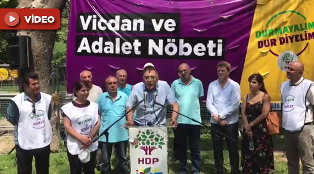 ÖDP ‘Vicdan ve Adalet Nöbeti’ni ziyaret etti: Bu zulüm düzeni