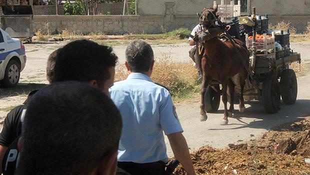 Önce kendisi sonra boğası… Polise böyle saldırdılar