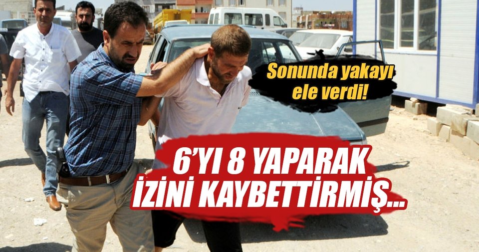 Oto hırsızı yakalanmamak için ‘vida’ kullandı