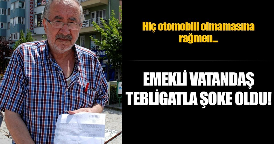 Otomobili bulunmayan emekliye OGS cezası