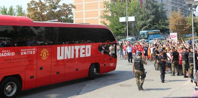 Real Madrid ve Manchester United, Üsküp’te