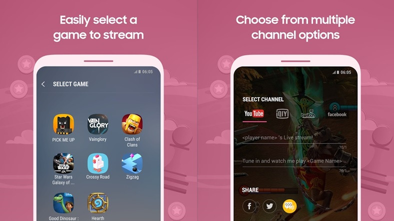 Samsung Game Live Canlı Yayın Uygulaması Play Store'da!