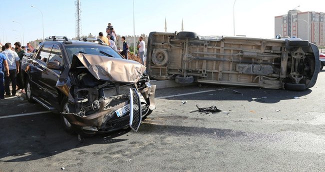 Şanlıurfa’da trafik kazası: 10 yaralı!
