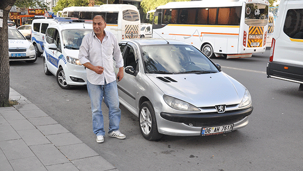 Savcının arabasına çarpan alkollü sürücü polise zor anlar yaşattı